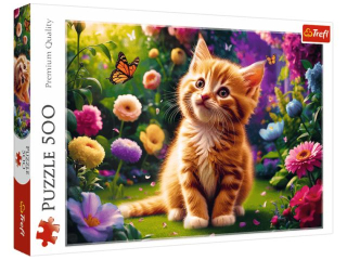 Puzzle  500 TREFL Uroczy kotek