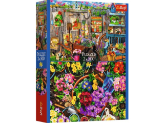 Puzzle  2x500 TREFL Prace w ogrodzie