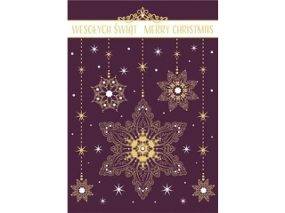 Laurka firmowa B6F 117x167 z kopert�  POL-MAK GWIAZDKA B6F_GWSW_61007  [opakowanie=10szt]