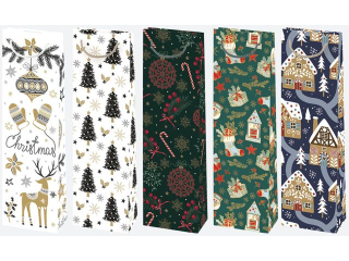 Torebka ozdobna POL-MAK Gwiazdka 10szt. T12_GW_28 120x400x90