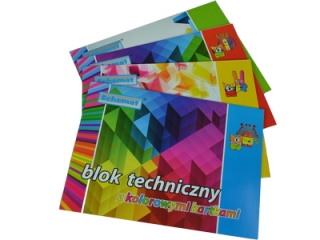 Blok techniczny A4 kolor 1165 [opakowanie=20szt]
