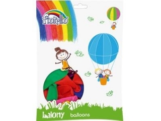 Balony FIORELLO 10" pastelowe 100szt. mix kolorw