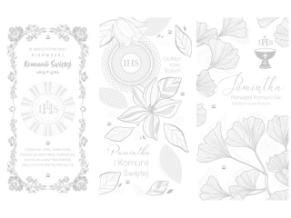 Laurka Lux Edition DLUX 105x210 z kopert�  POL-MAK Komunia DLUX_KOM_118 [opakowanie=6szt]