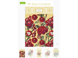 Laurka z cyframi na k�kach LO 115x190 LO_UR_856 Urodziny  [opakowanie=10szt]