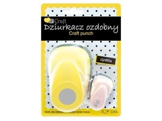 DZIURKACZ OZDOBNY 3, 7CM KOŁO 3 (3, 3 cm)