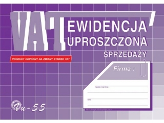 Druk -Ewid.VAT uproszczona