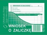 Druk -W Wniosek o zaliczk