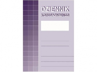 Druk -Dziennik korespondencji - ptno
