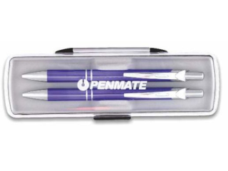 PENMATE KOMPLET B+M LUX CIEMNONIEBIESKI  CZARNY  SREBRNY�HURT [opakowanie=5szt]