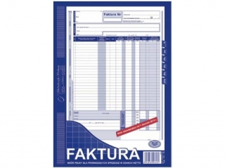 Druk -Faktura A4 (pena)