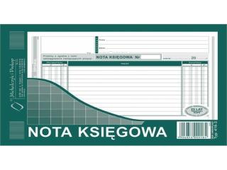 Druk -NK Nota Ksigowa A-5