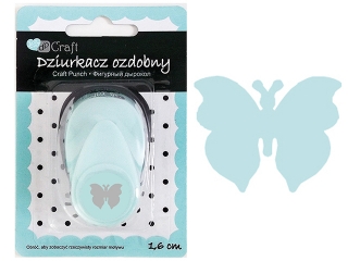 DZIURKACZ OZDOBNY 1.6CM MOTYL 4