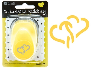 DZIURKACZ OZDOBNY 2, 5CM SPLECIONE SERCA