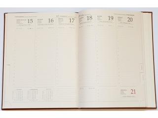 Kalendarz Kreska A4 VITO chamois