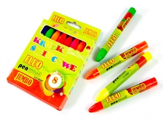 KREDKI ŚWIECOWE PSH 1008F-8 FLUO (SZPSH)