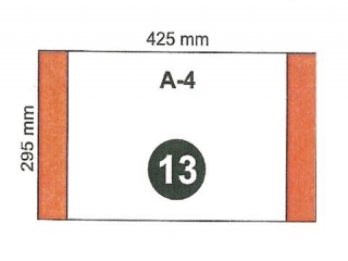 Okadka na zeszyt A4 nr13 295x425mm