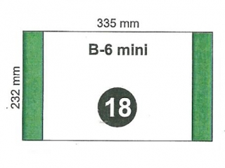 Okadka szkolna B6 MINI nr18 232x335mm