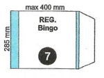 Okadka szkolna Bingo regulowana nr07 285x400mm