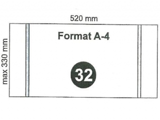 Okadka szkolna FOl-PLAST samoprzylepna A4 [opakowanie=50szt]