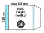 Okadka szkolna Fizyka regulowana nr.36 235x325mm