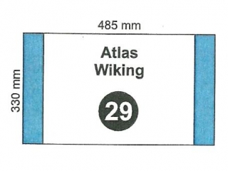 Okadka szkolna ATLAS Wiking 29 330x485mm