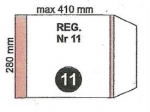 Okadka szkolna regulowana nr11 280x410mm