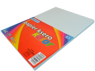 Papier ksero A4/100/80g kolor ? 03 akwamaryna