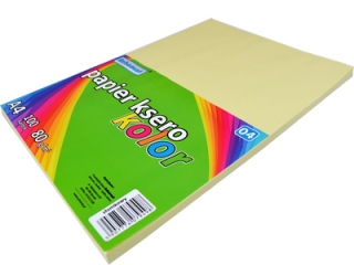 Papier ksero A4/100/80g kolor ? 04 somkowy