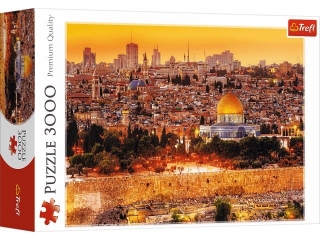 Puzzle 3000 TREFL Dachy Jerozolimy