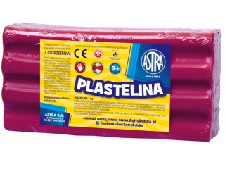 Plastelina Astra 1 kg purpurowa (31.17 proc.) ASPROM