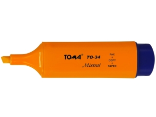 Textmarker TOMA Mistral pomaraczowy TO-334