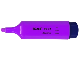 Textmarker TOMA Mistral fioletowy TO-334