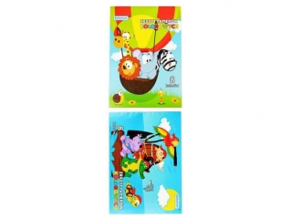 Zeszyt papierw kolorowych A5 0877 [opakowanie=20szt]